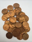 1958 P Lincoln Wheat Cent Penny ¢1 BU Unc 50 Coin Roll