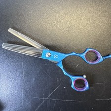 Affordable Grooming Shears 7" 46 Tooth Professional Dog Grooming Thinning Shears