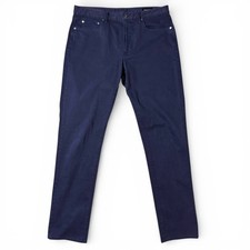 Bonobos 5 Pocket Chino Pants Mens Actual Sz 36x35 Periwinkle Blue Slim Fit