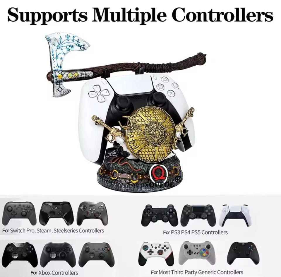 God Of War Controller Stand Bracket Holder Gaming Collectable Accessory - Image 2 of 3