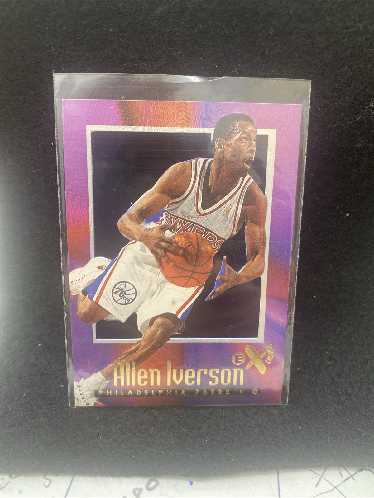 1996-97 Fleer Ex2000 Allen Iverson 53 Rookie
