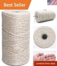 Versatile 328 Feet Jute Twine - Perfect for Crafts, Wrapping  Decorations