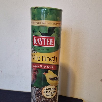 Kaytee Ultra Wild Finch Blend Super Finch Sock Seed Feeder Easy Refill 25 oz