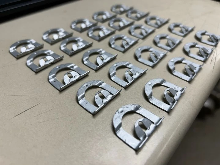 1966 1967 Chevrolet Chevelle Backglass Molding Clips 66 67 Chevelle Chevy - Image 2 of 3