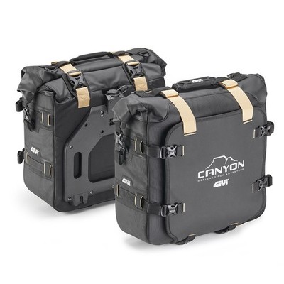 Side Bags 25L + Frames [GIVI] GRT720 - Moto Guzzi STELVIO 1000