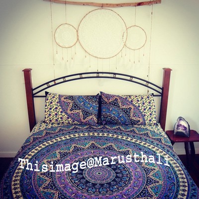 Mandala Indian Duvet Cover Boho Queen Quilt Comforter Cover
