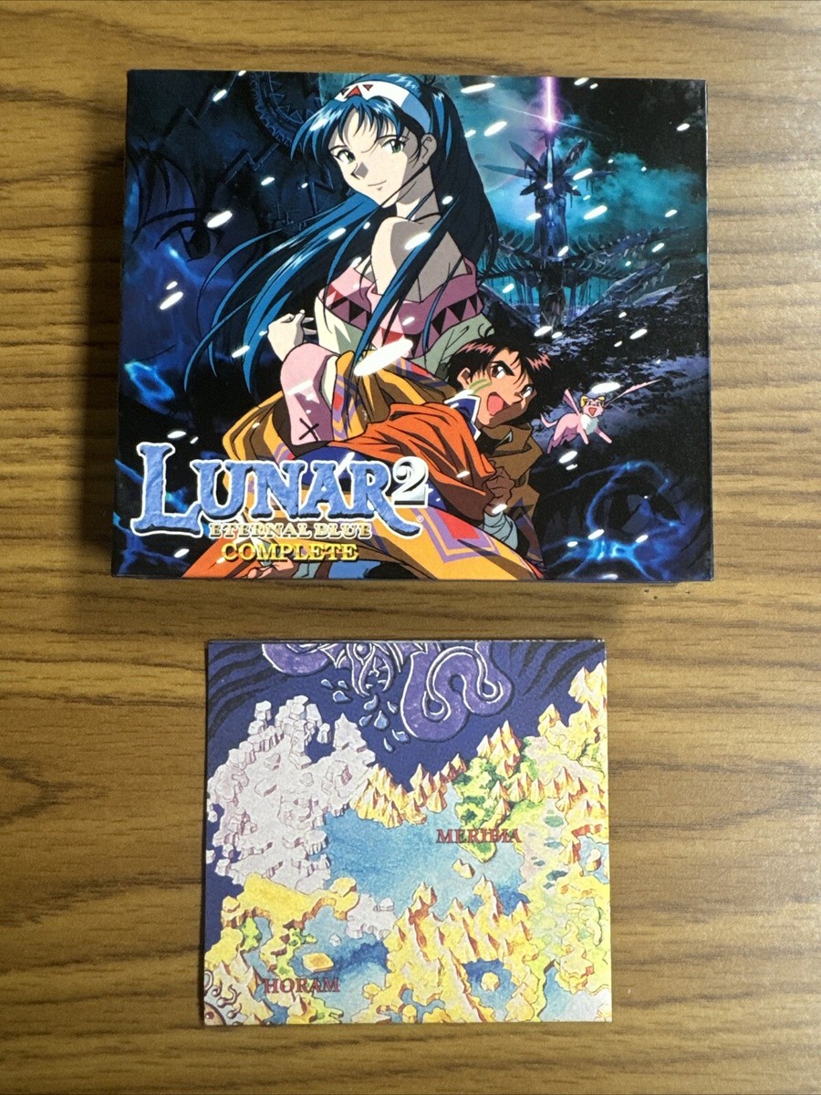 Lunar 2: Eternal Blue Complete PS1 (Sony Playstation 1) CIB