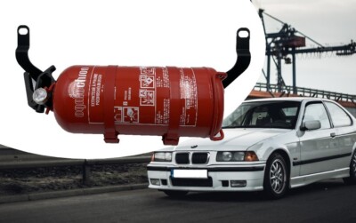 Support Extincteur Pour BMW Série 3 E36 - F4 Fabrication - Pièce Performance - Neuf