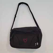 Bolsa de equipaje de mano Walt Disney World Mickey Mouse pequeña bolsa de viaje negra