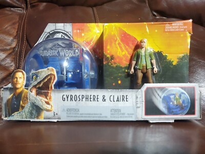 Jurassic World GYROSPHERE & CLAIRE RARE Toy Collectible New