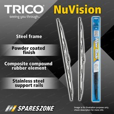 Front Trico Nuvision Wiper Blades for Nissan Presea Pulsar Sentra Skyline Silvia