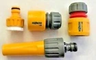 HOZELOCK FITTINGS KIT HOSE END STOP TAP  CONNECTOR STOP ADJUSTABLE SPRAY NOZZLE