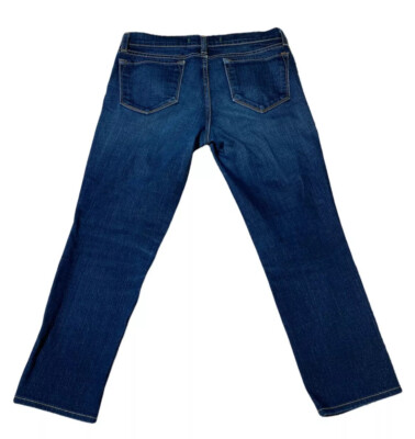 J Brand Women Size 27 Dark Blue Wash Mid Rise Skinny Leg Starless