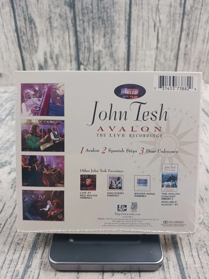 Avalon - Audio CD By John Tesh - Brand New / Sealed  Foto 3 de 3