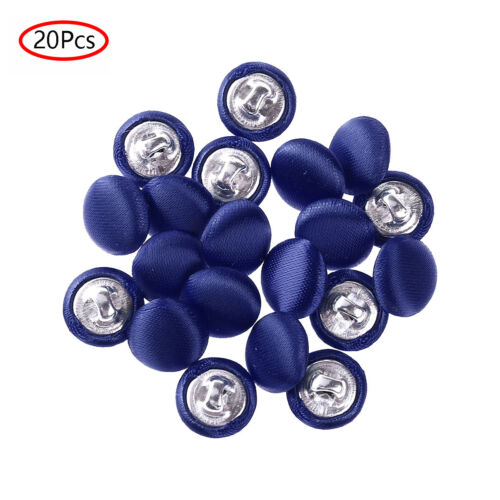 20x 10mm Smooth Satin Covered Metal Shank Buttons for Tuxedo Suit_Blouses Coat - Picture 45 of 79