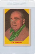 1960 Fleer #23 Ed Barrow VG *DA-B9455