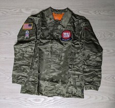 New York Giants Jacket Adult Medium Salute To Service Nike Camo NWT Lightweight