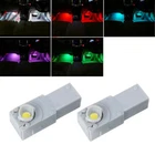 2x LED Interior Ambient Light Illumination Foot Lamp Atmosphere Lamps For Toyota