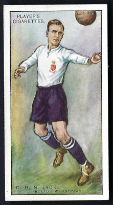 SPIELER - FUSSBALLER 1928 - #19 D B N JACK, BOLTON WANDERERS