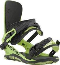 UNION BINDING CO. ULTR Women's Snowboard Bindings - LIME - Large (9-11) -NIB