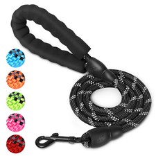 Reflective Heavy Duty Dog Leash Comfortable Padded Handle 5FT Free Shipping