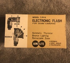 Vintage Acme-Lite Model T/815 Electronic Flash for 35mm Cameras