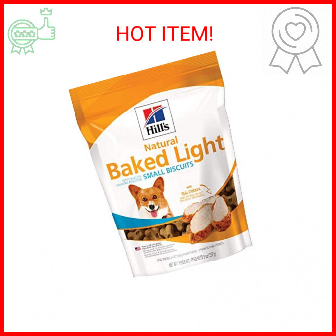 Hill's Natural Baked Light Dog Biscuits with Real Chicken fo