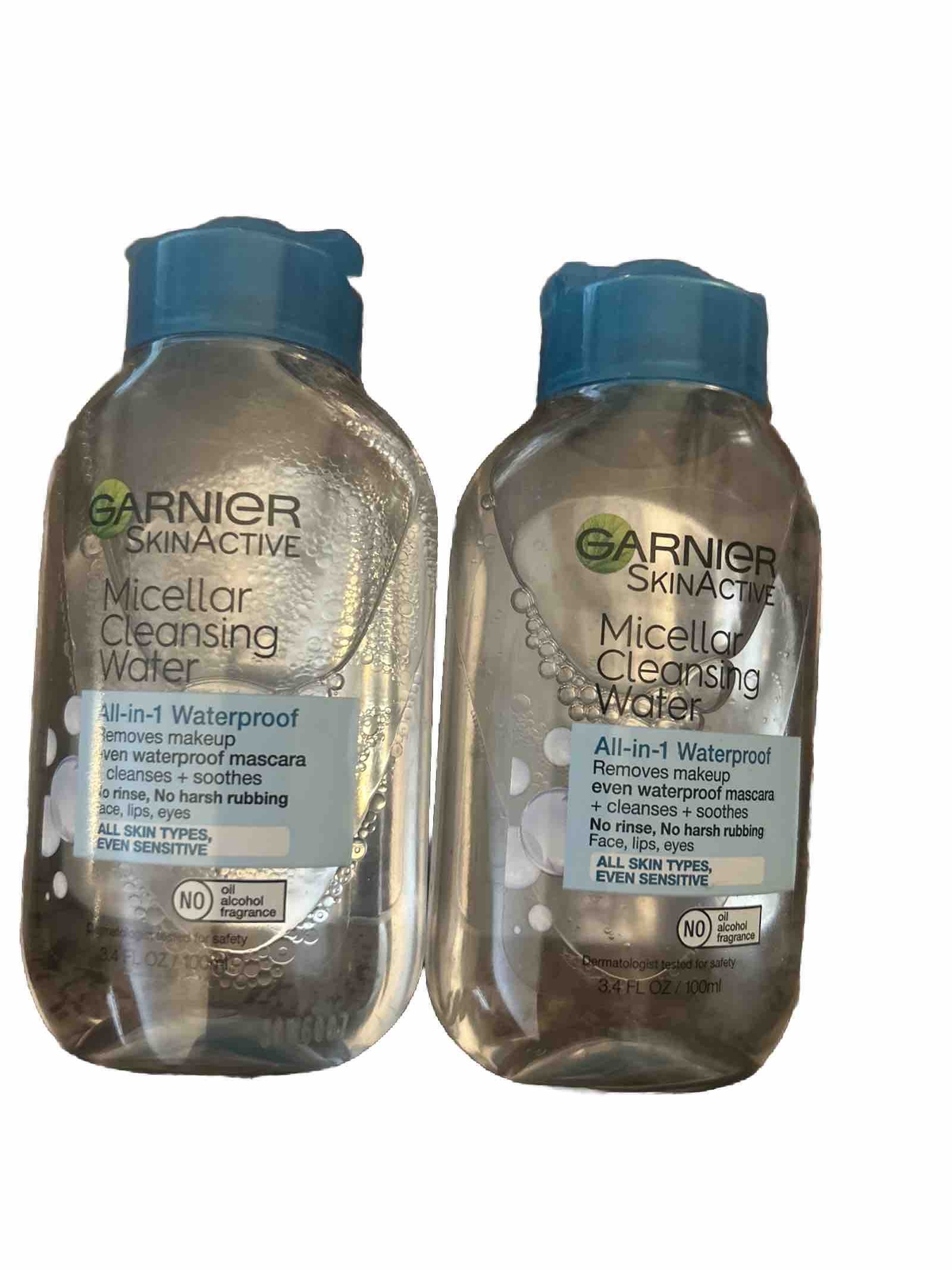 Garnier SkinActive Micellar Cleansing Water All-in-1 One Oil 3.4 oz -2 Pack-