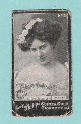 SCHAUSPIELERIN - PHILLIPS GUINEA GOLD - NR. 125 - MARCHIONESS OF HEADFORD - 1902