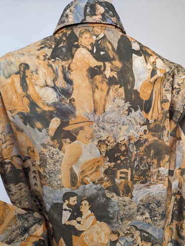 BEAUTIFUL VINTAGE 1970’S ROMANTIC RENOIR PRINT SHIRT - Picture 6 of 7