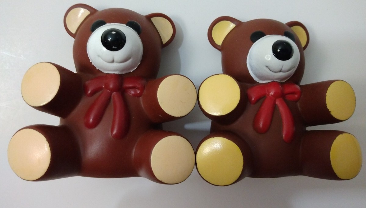 靴 uncle teddy bear  Rossendale Vintage Lot of 2 1985 Ross Laboratories Similac Squeaky Squeeze