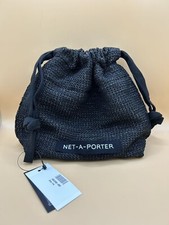 Net a Porter cosmetic Bag in Black Makeup bag BN