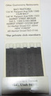 Vintage Matchbook Cover SLC Salt Lake City, Utah UT Grill/Oyster Bar Market St. — photo 3