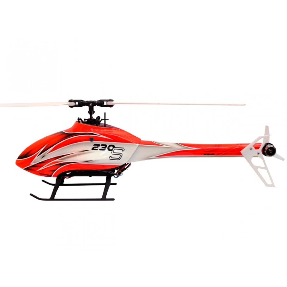 Красный гоночный фюзеляж из стекловолокна Microheli Airbrush — ЛЕЗВИЕ 230 S/V2/Smart - Изображение 2 из 3