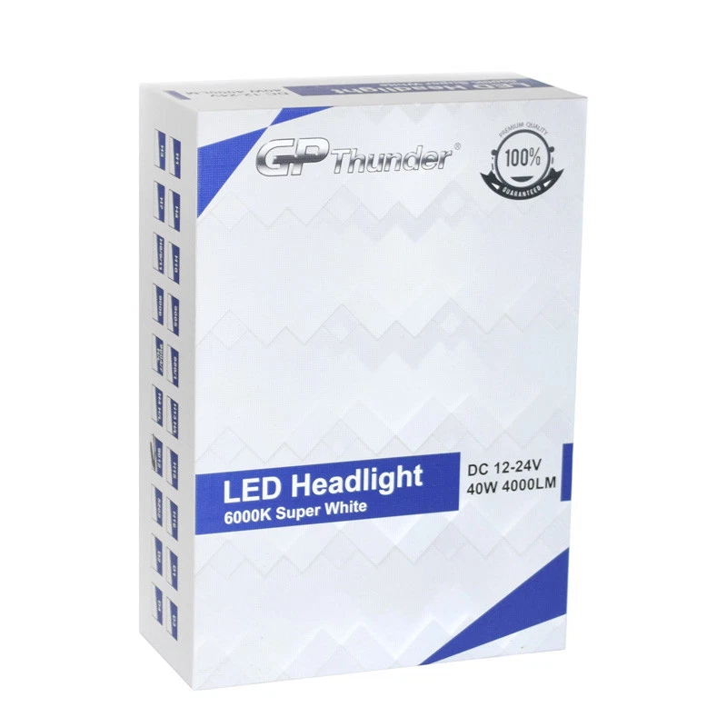 2 Bulbs H4 HB2 9003 CREE LED Headlight Hi/Lo Bulbs 6000K Honda Civic 1992-2003 - Image 3 of 4