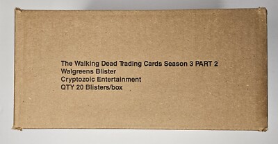 Walking Dead Season 3 Part 2 Walgreens 20 Blister Box Trading Card Case W13-WG