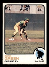 1973 Topps Baseball #456 Dick Green NM/MT *d16