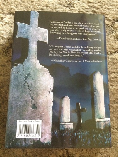 THE BOYS ARE BACK IN TOWN Christopher Golden 200 copy SIGNED/LIMITED HC PS Pub - Picture 2 of 7