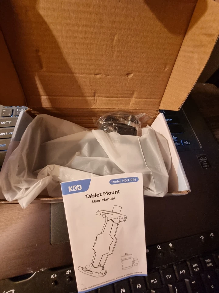 Tablet and iPad and Phone Tripod Mount Adapter with Ball Head (ITEM 6) - Image 4 of 4