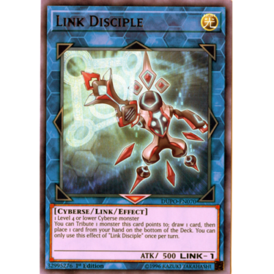 LINK DISCIPLE *** ULTRA RARE MINT/NM DUPO-EN070 YUGIOH! | eBay