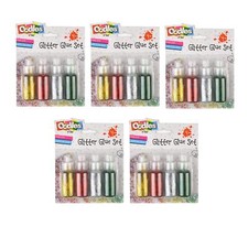 Pack of 25 Glitter Glue Arts Crafts Projects School Nursery Kids Creative Work