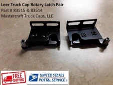 Leer Truck Cap Rotary Latch pair 83515 & 83514 OEM LEER PARTS