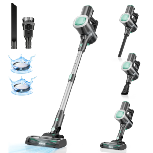 Lightweight Cordless Stick Vacuum Cleaner for Pet Hair Carpet Floor,Wc02
