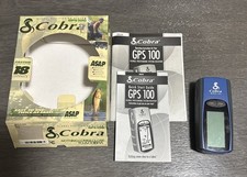 Cobra GPS 100 Portable Hiking Satellite Navigator Handheld Global Positioning