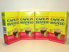Café Bustelo Aluminum Espresso 40 Capsules, Nespresso Original Compatible Coffee