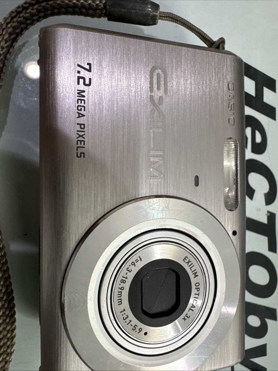 Casio Camera Exilim EX-Z270 Silver 7.2 MP Compact No Battery | eBay