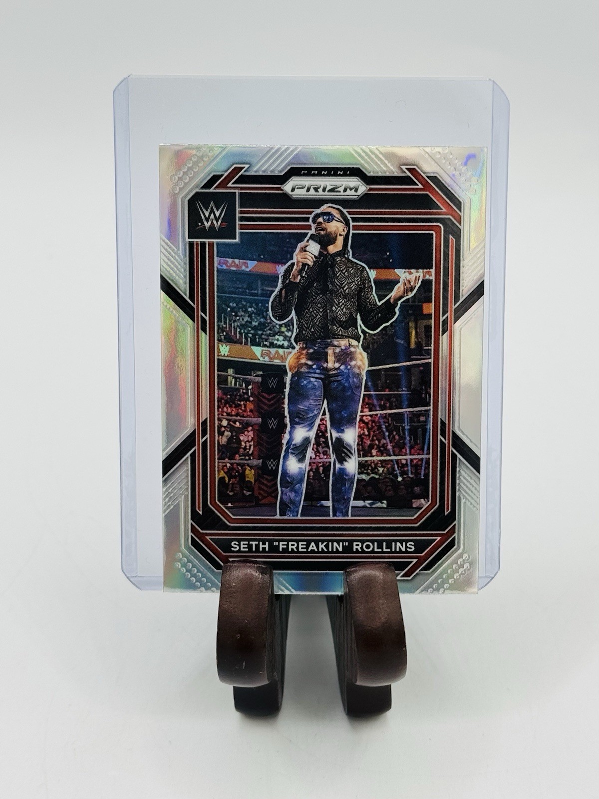 2023 Panini Prizm WWE Seth Rollins #137 Silver Prizm