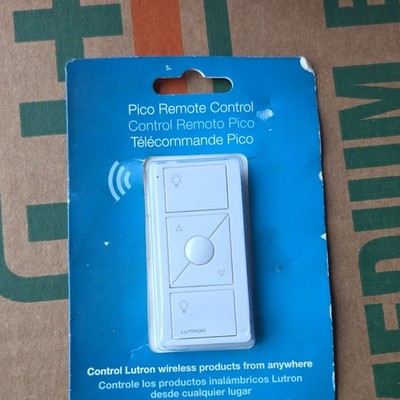 Lutron Pico Wireless Remote Control Lighting Remote, White