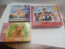 Lot Of 3 Puzzles, 1 sealed