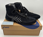 ASICS EX-EO Wrestling Boxing Shoes 1083A001 TWR900 New model Black Black Silver